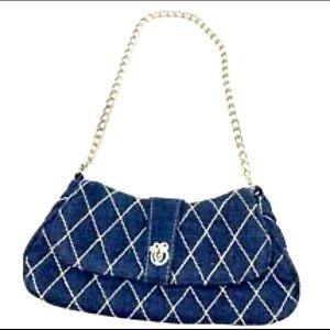 Vintage Denim Vera Bradley Mini Bag or Clutch